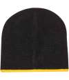 RC046 Result Reversible Fashion Fit Hat Black / Yellow colour image